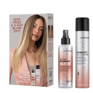 Joico Dream Blowout Glass and Humidity Blocker Set